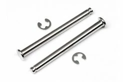 101021 | HPI Trophy Buggy/Truggy Front Lower Flanged Suspension Arm Pins 2Pcs W/ E-Clips