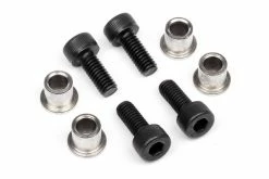 101103 | HPI Trophy Buggy/Truggy Front Steering Hub Bushes 4Pcs W/ Screws