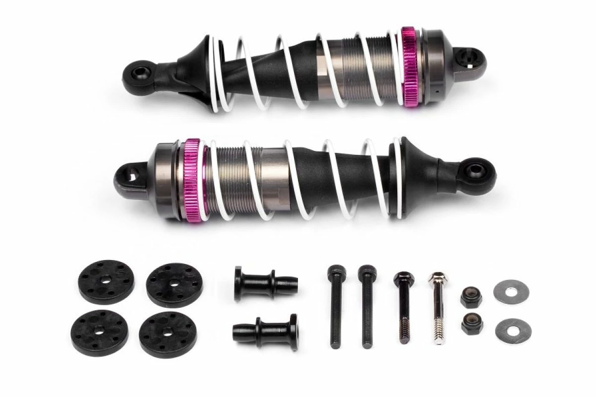 101115 | HPI Big Bore Front Aluminium Shocks 2Pcs 4 101115 | HPI Big Bore Front Aluminium Shocks 2Pcs - Image 2
