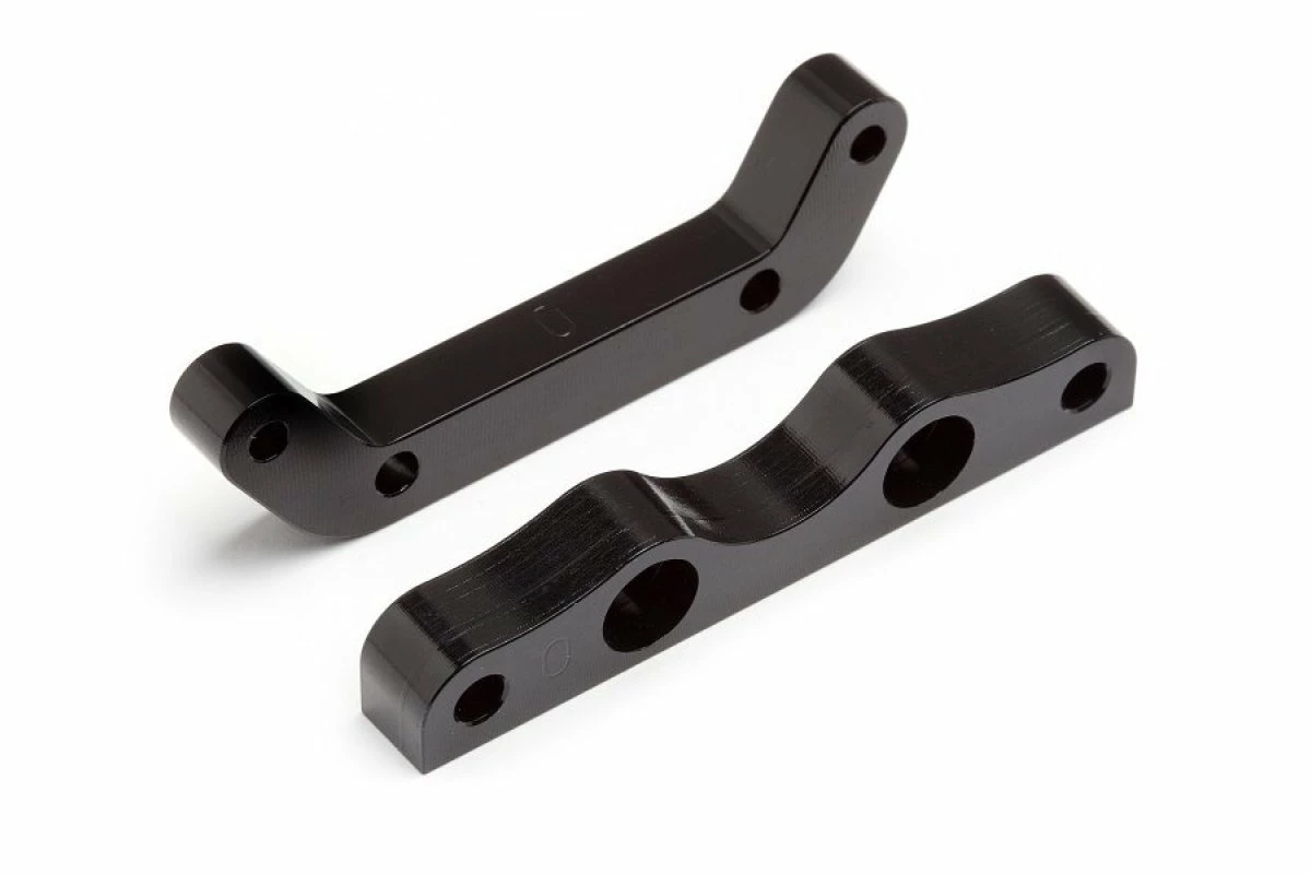 101768 | HPI Trophy Buggy/Truggy Black 6061 Aluminium Suspension Arm Pin Brace (0 Degrees) 3 101768 | HPI Trophy Buggy/Truggy Black 6061 Aluminium Suspension Arm Pin Brace (0 Degrees)