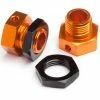 101792 | HPI Trophy Buggy/Truggy Orange/Black Aluminium 17mm (6.7mm Thick) Wheel Hex Adapters W/ Wheel Nuts 2Pcs -Hot Sale HPI Shop HPI 101792 1200x800 1