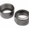 102154 | HPI Baja 5B/5SC/5T 20x12mm Gunmetal Aluminium Shock Caps 2Pcs