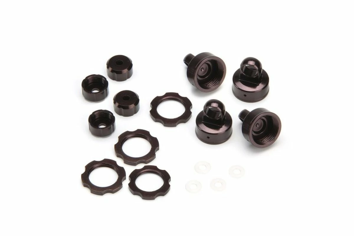 103441 | HPI Firestorm/Blitz Dark Brown Aluminium Shock Parts Set 3 103441 | HPI Firestorm/Blitz Dark Brown Aluminium Shock Parts Set