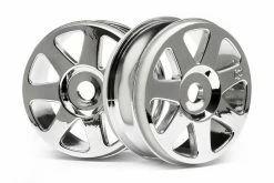 103679 | HPI 3.3" V7 Chrome Rims 2Pcs