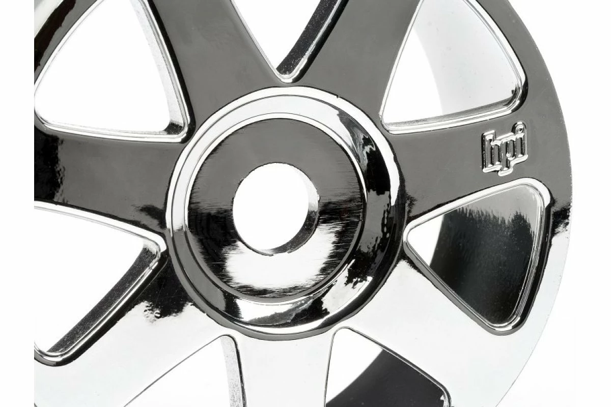 103679 | HPI 3.3" V7 Chrome Rims 2Pcs 5 103679 | HPI 3.3" V7 Chrome Rims 2Pcs - Image 3