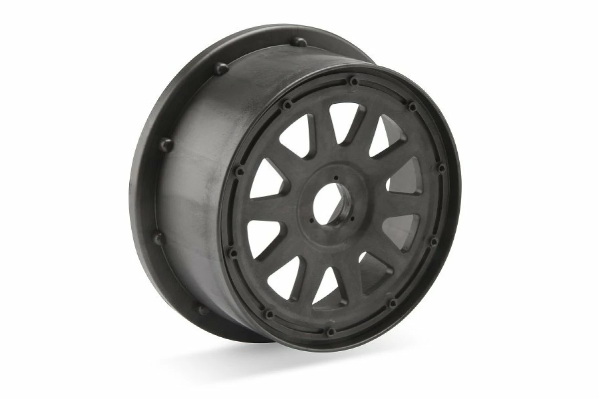 104972 | HPI 4.7/5.5" Baja 5T/5SC Front TR-10 Gunmetal Rims 2Pcs 4 104972 | HPI 4.7/5.5" Baja 5T/5SC Front TR-10 Gunmetal Rims 2Pcs - Image 2