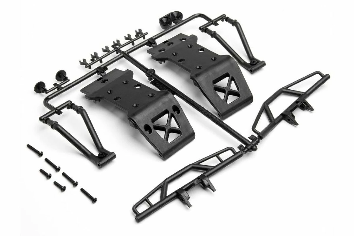 105298 | HPI Savage XS Bumper & Skid Plate Set 3 105298 | HPI Savage XS Bumper & Skid Plate Set