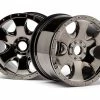 105801 | HPI 3.3" Savage Warlock Black Chrome Rims 2Pcs