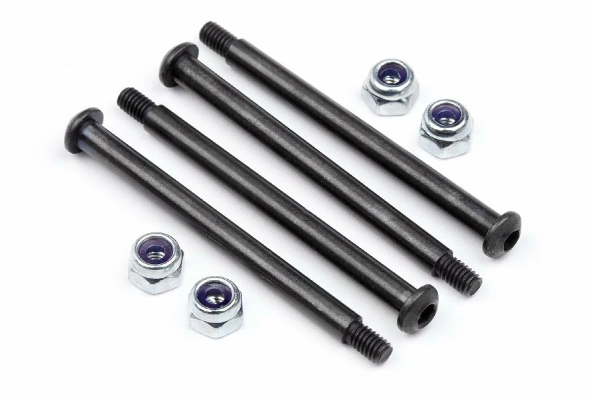 106712 | HPI Savage XS E-Clip Eliminator Suspension Arm Pin Set 3 106712 | HPI Savage XS E-Clip Eliminator Suspension Arm Pin Set