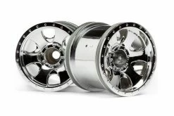 106722 | HPI 2.2" Warlock Chrome Rims 2Pcs