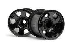 106724 | HPI 2.2" Firestorm Warlock Black Rims 2Pcs