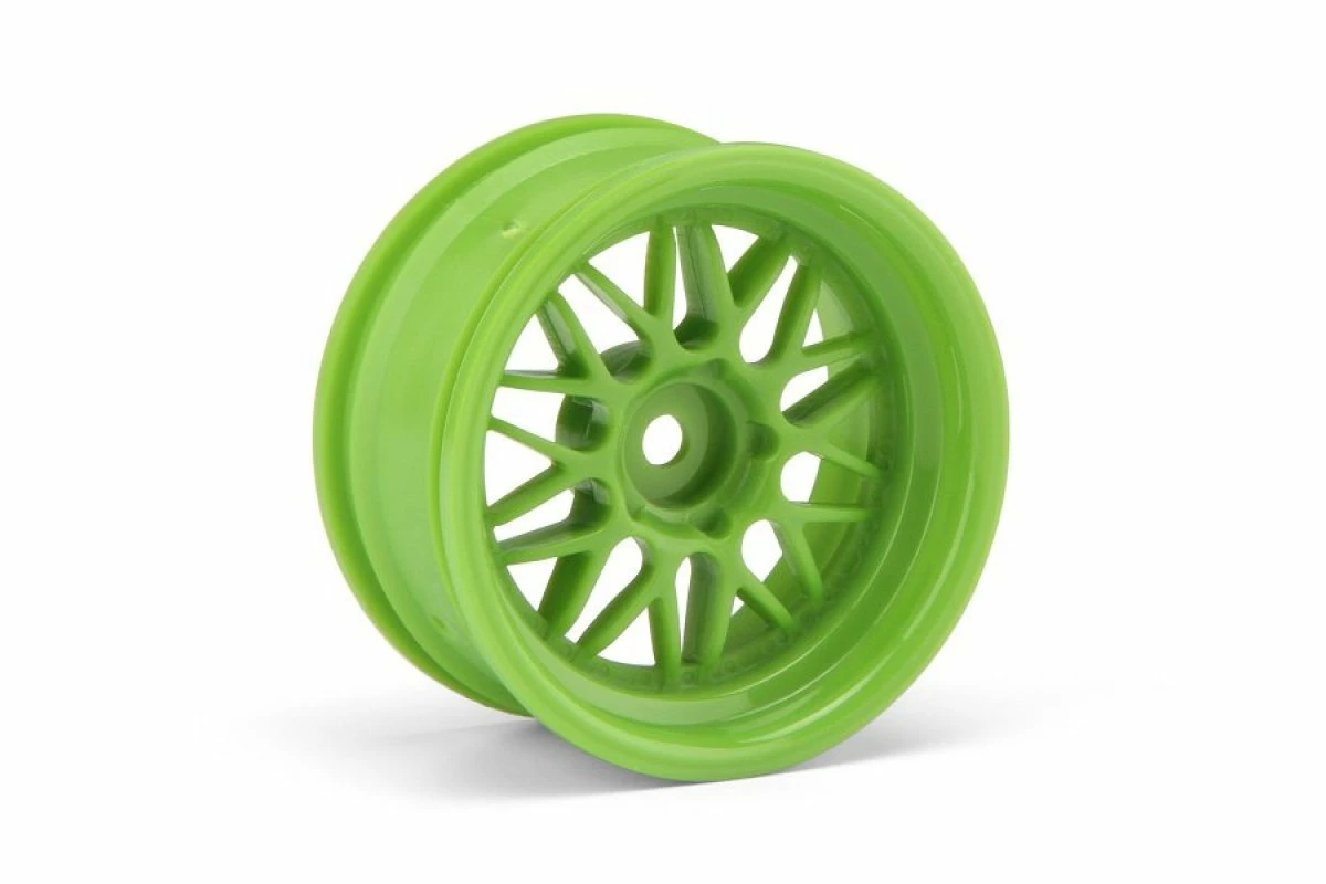 106772 | HPI 1.9" (6mm Off-Set) HRE C90 Green Rims 2Pcs 3 106772 | HPI 1.9" (6mm Off-Set) HRE C90 Green Rims 2Pcs