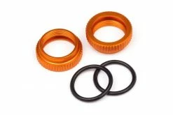 108072 | HPI Aluminium Spring Adjuster/Spring Retainer Orange 2Pcs