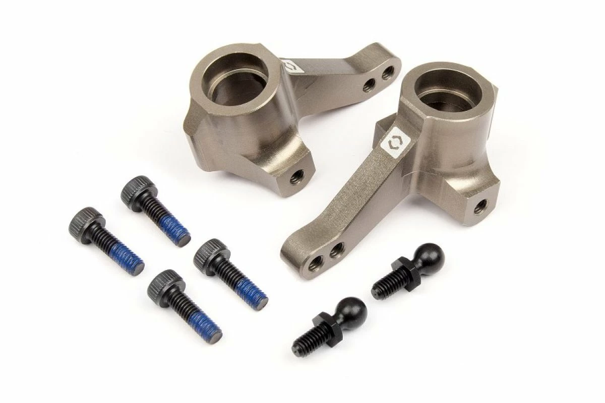 108078 | HPI Bullet Bronze Aluminium Steering Hubs 2Pcs W/Screws 4 108078 | HPI Bullet Bronze Aluminium Steering Hubs 2Pcs W/Screws - Image 2