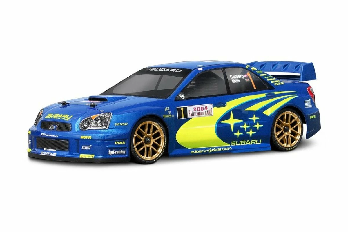 17505 | HPI 1/10 2004 Subaru Impreza WRC Unpainted Body Shell 3 17505 | HPI 1/10 2004 Subaru Impreza WRC Unpainted Body Shell