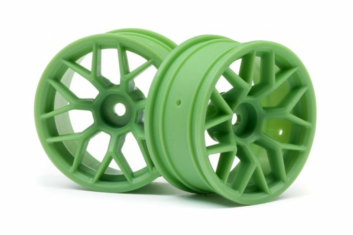 112811 | HPI 1.9" (6mm Off-Set) Mesh Green Rims 2Pcs 5 112811 | HPI 1.9" (6mm Off-Set) Mesh Green Rims 2Pcs - Image 3