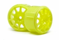 113089 | HPI 1.2" Micro RS4 Micro Rally Yellow Rims 4Pcs