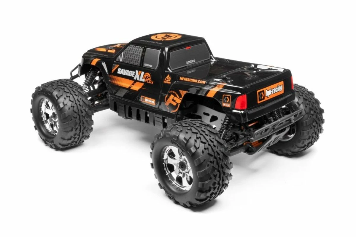113333 | HPI 1/8 Savage XL Flux Black Painted Body Shell 4 113333 | HPI 1/8 Savage XL Flux Black Painted Body Shell - Image 2