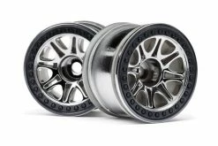 113336 | HPI 2.2" Split 8 Chrome Rims 2Pcs