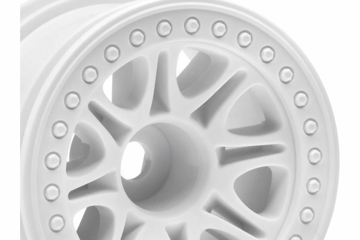 113339 | HPI 2.2" Spilt 8 White Rims 2Pcs 5 113339 | HPI 2.2" Spilt 8 White Rims 2Pcs - Image 3