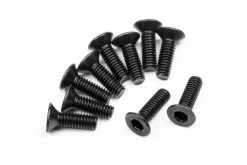 113719 | HPI 2.5x8mm Fine Thread Countersunk Head Screws 10Pcs