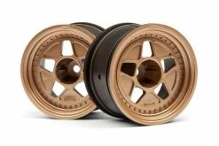 116536 | HPI 1.9" Fifteen52 Tarmac R43 Bronze Rims 2Pcs
