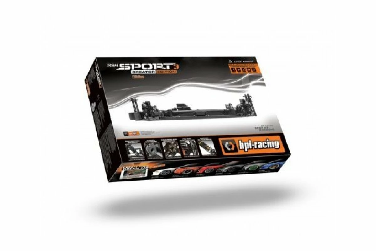 118000 | HPI 1/10 RS4 Sport 3 Creator Edition Electric RC Car Pre-Built Chassis 3 118000 | HPI 1/10 RS4 Sport 3 Creator Edition Electric RC Car Pre-Built Chassis