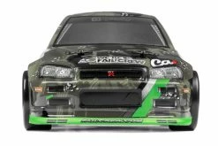 120101 | HPI 1/18 Micro RS4 Fail Crew Nissan Skyline R34 GT-R 4WD Electric RTR RC Drift Car -Hot Sale HPI Shop HPI 120101 03 1200x800 1