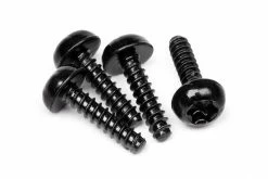 15495 | HPI 4x16mm Fine Thread Button Head Screws 4Pcs