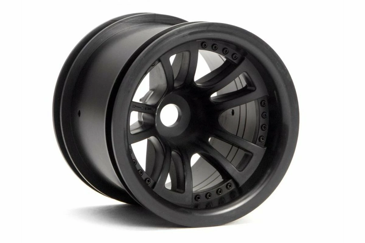 3051 | HPI 2.2" Split 5 Black Rims 2Pcs 4 3051 | HPI 2.2" Split 5 Black Rims 2Pcs - Image 2