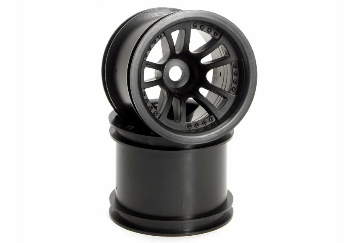 3051 | HPI 2.2" Split 5 Black Rims 2Pcs 5 3051 | HPI 2.2" Split 5 Black Rims 2Pcs - Image 3