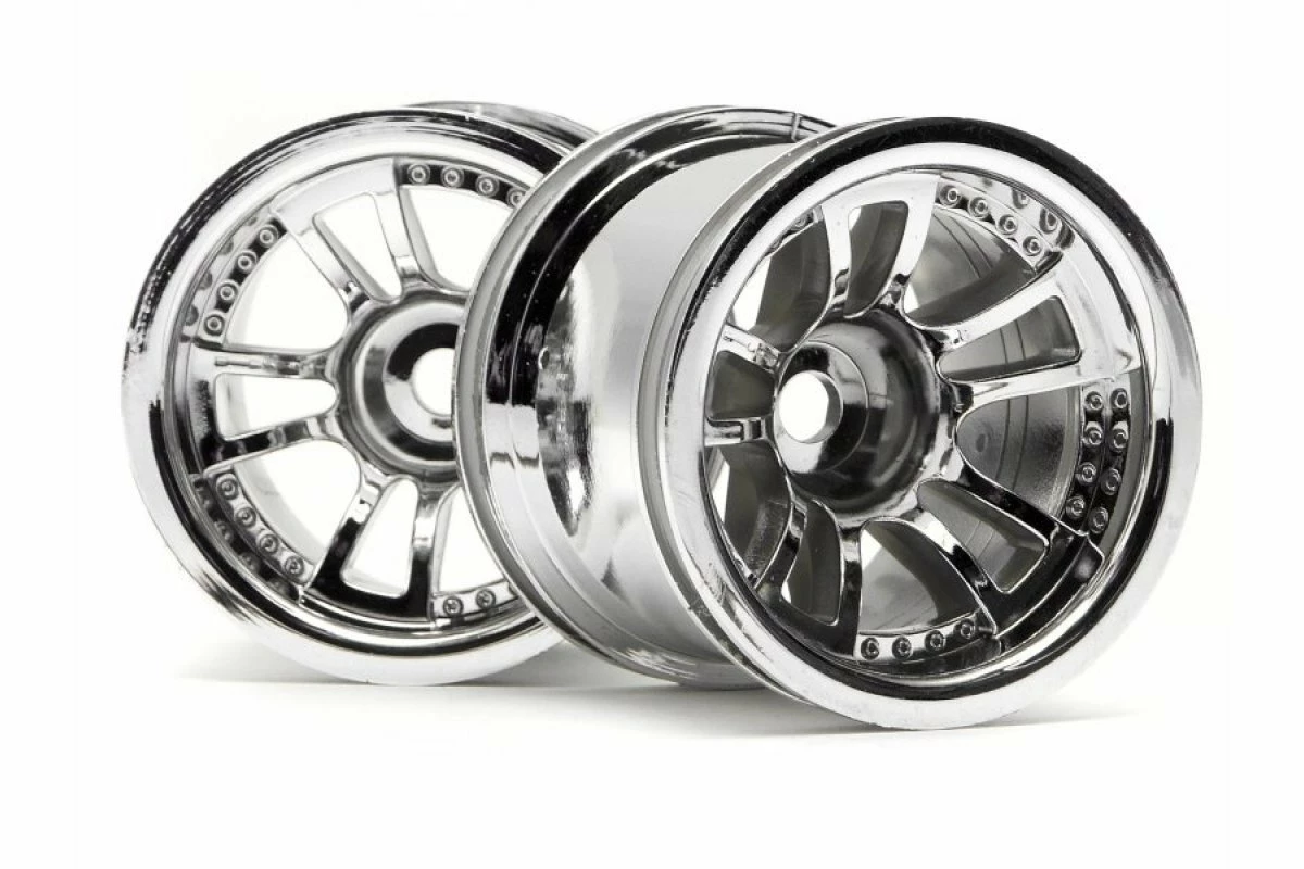 3052 | HPI 2.2" Split 5 Chrome Rims 2Pcs 3 3052 | HPI 2.2" Split 5 Chrome Rims 2Pcs