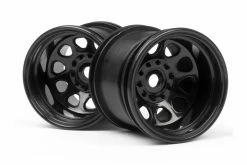 3061 | HPI 2.2" Firestorm Classic King Black Rims 2Pcs