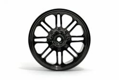 3173 | HPI 3.3" Savage 8 Spoke Black Chrome Rims 2Pcs