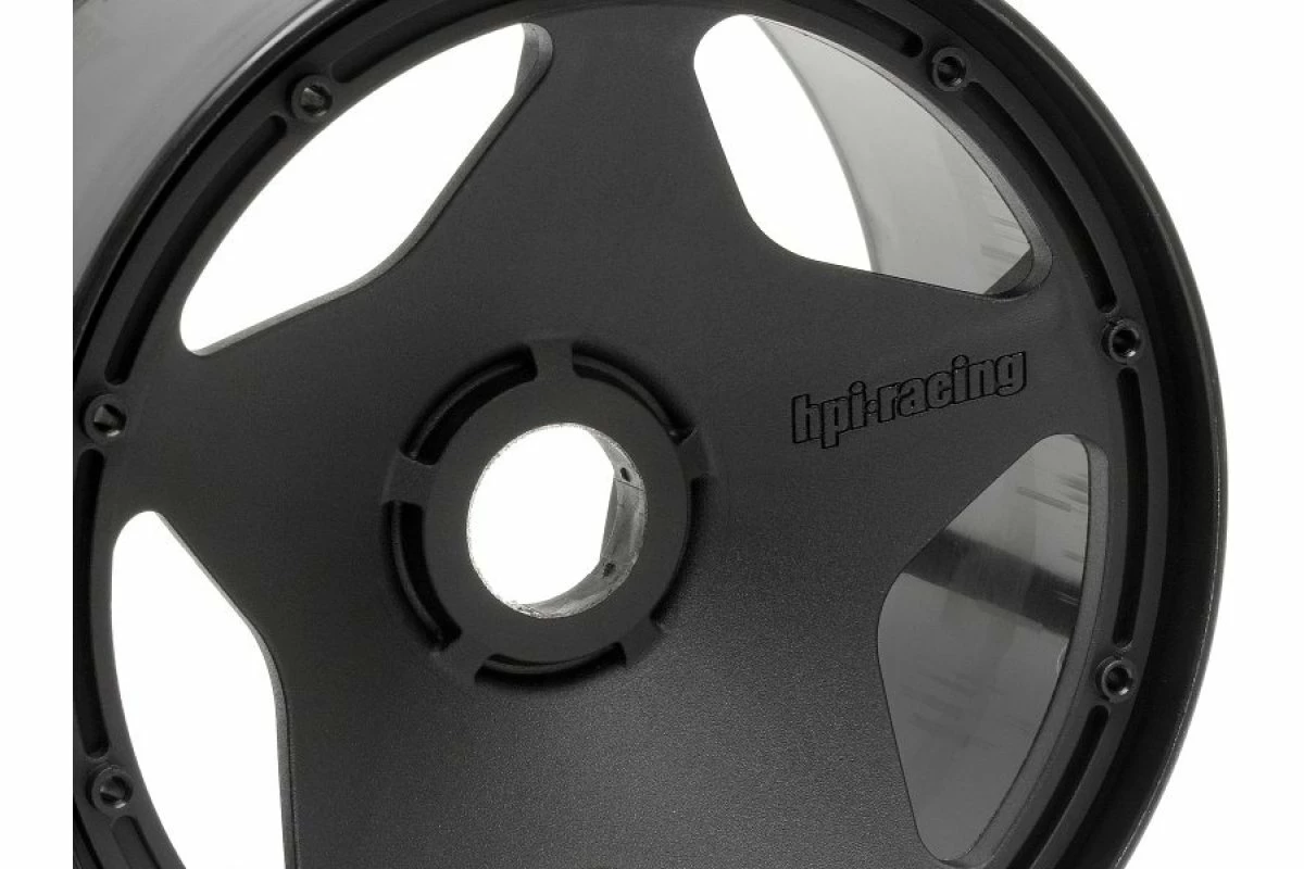 3226 | HPI 4.7/5.5" Baja 5B Rear Super Star Black Rims 2Pcs 5 3226 | HPI 4.7/5.5" Baja 5B Rear Super Star Black Rims 2Pcs - Image 3