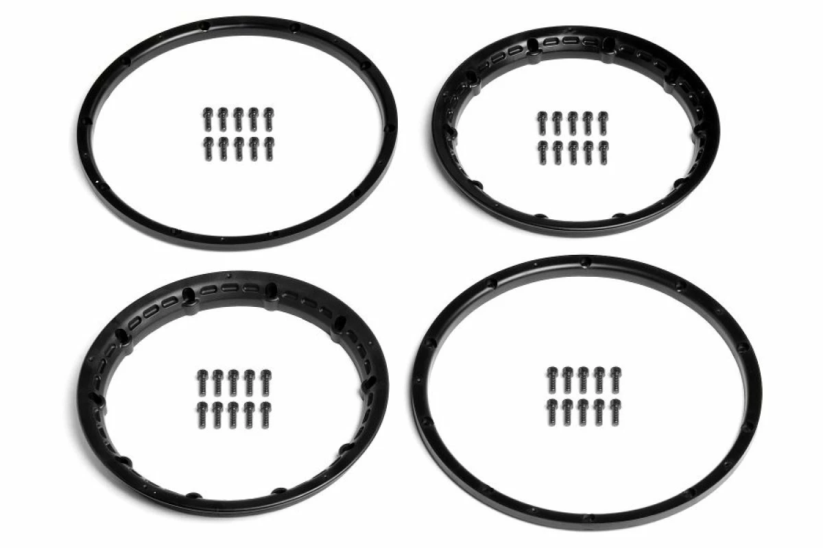 3271 | HPI Baja 5B/5SC/5T Heavy Duty Front/Rear Black Beadlocks W/ Screws 2Pcs 5 3271 | HPI Baja 5B/5SC/5T Heavy Duty Front/Rear Black Beadlocks W/ Screws 2Pcs - Image 3