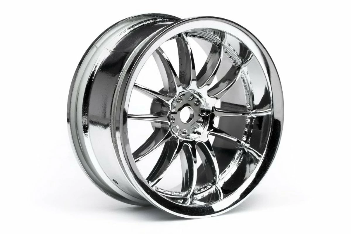 3280 | HPI 1.9" (3mm Off-Set) Work XSA 02C Chrome Rims 2Pcs 4 3280 | HPI 1.9" (3mm Off-Set) Work XSA 02C Chrome Rims 2Pcs - Image 2