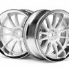 3284 | HPI 1.9" (6mm Off-Set) Work XSA 02C Chrome/White Rims 2Pcs -Hot Sale HPI Shop HPI 3284 1200x800 1