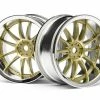 3298 | HPI 1.9" (6mm Off-Set) RS4 Sport 3 Work XSA 02C Chrome/Gold Rims 2Pcs -Hot Sale HPI Shop HPI 3298 1200x800 1