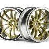 3299 | HPI 1.9" (9mm Off-Set) Work XSA 02C Chrome /Gold Rims 2Pcs 1 3299 | HPI 1.9" (9mm Off-Set) Work XSA 02C Chrome /Gold Rims 2Pcs -Hot Sale HPI Shop HPI 3299 1200x800 1