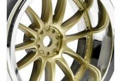 3299 | HPI 1.9" (9mm Off-Set) Work XSA 02C Chrome /Gold Rims 2Pcs -Hot Sale HPI Shop HPI 3299 2 1200x800 1