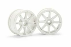 3303 | HPI 1.9" (3mm Off-Set) Work Emotion XC8 White Rims 2Pcs