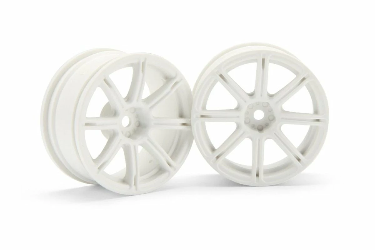 3303 | HPI 1.9" (3mm Off-Set) Work Emotion XC8 White Rims 2Pcs 3 3303 | HPI 1.9" (3mm Off-Set) Work Emotion XC8 White Rims 2Pcs