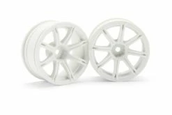3304 | HPI 1.9" (6mm Off-Set) Work Emotion XC8 White Rims 2Pcs