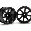 3307 | HPI 1.9" (6mm Off-Set) Work Emotion XC8 Black Rims 2Pcs -Hot Sale HPI Shop HPI 3307 1200x800 1