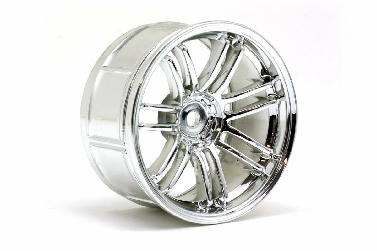 3340 | HPI 2.1" (3mm Off-Set) LP29 Rays Volk Racing RE30 Chrome Rims 2Pcs 4 3340 | HPI 2.1" (3mm Off-Set) LP29 Rays Volk Racing RE30 Chrome Rims 2Pcs - Image 2