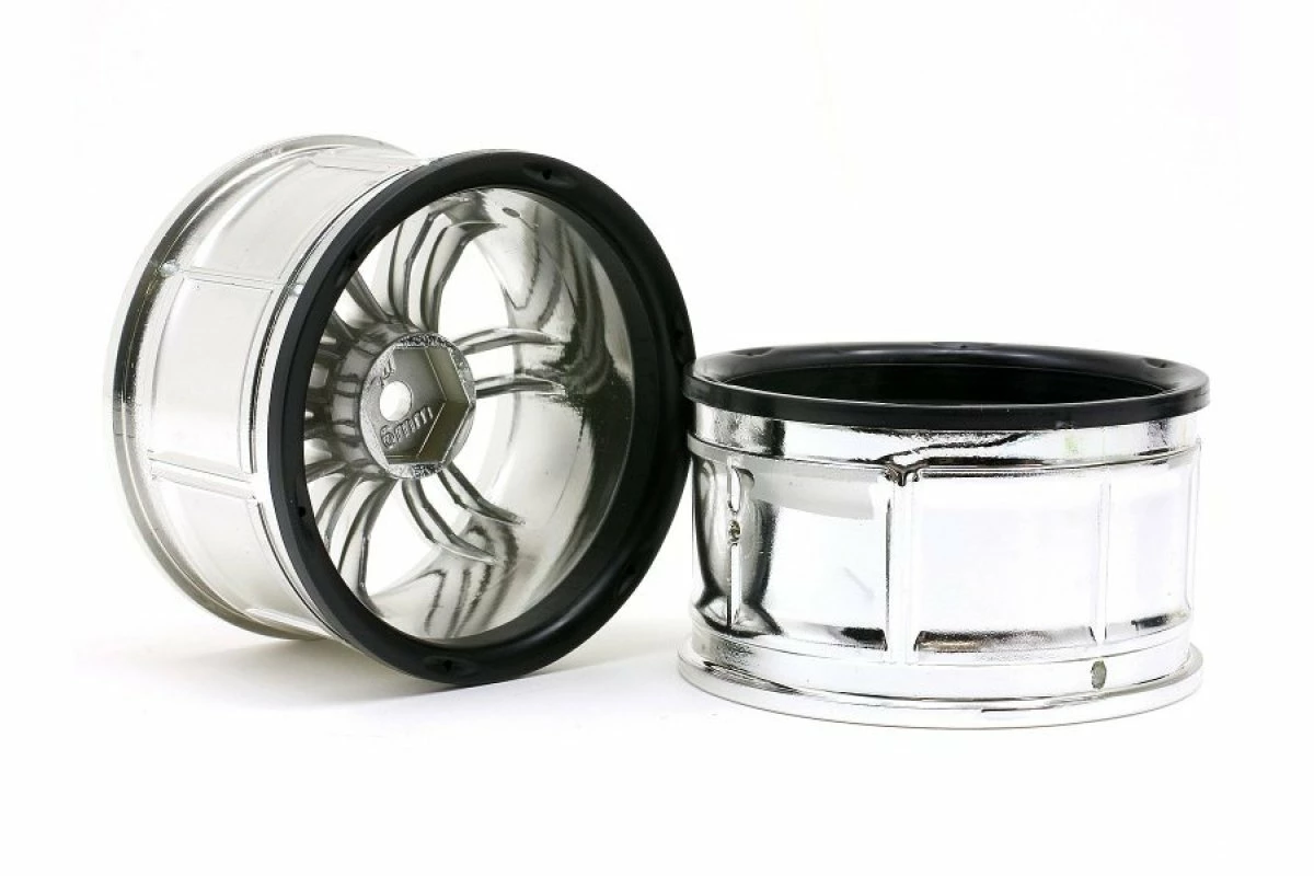 3340 | HPI 2.1" (3mm Off-Set) LP29 Rays Volk Racing RE30 Chrome Rims 2Pcs 6 3340 | HPI 2.1" (3mm Off-Set) LP29 Rays Volk Racing RE30 Chrome Rims 2Pcs - Image 4