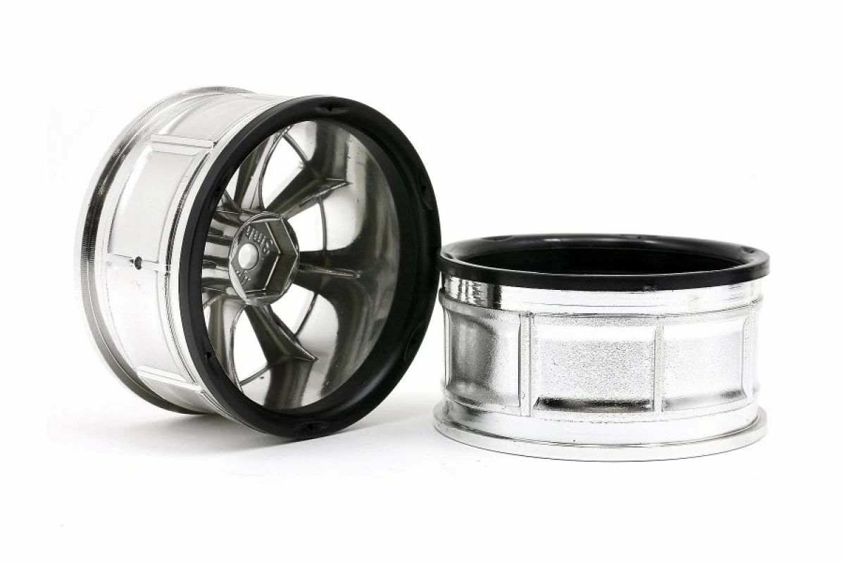 33462 | HPI 2.1" (3mm Off-Set) LP29 ATG RS8 Chrome Rims 2Pcs 6 33462 | HPI 2.1" (3mm Off-Set) LP29 ATG RS8 Chrome Rims 2Pcs - Image 4