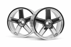33476 | HPI 2.1" (3mm Off-Set) LP29 MF Type Chrome Rims 2Pcs