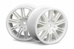 3770 | HPI 1.9" Motor Sport 10 Spoke White Rims 2Pcs